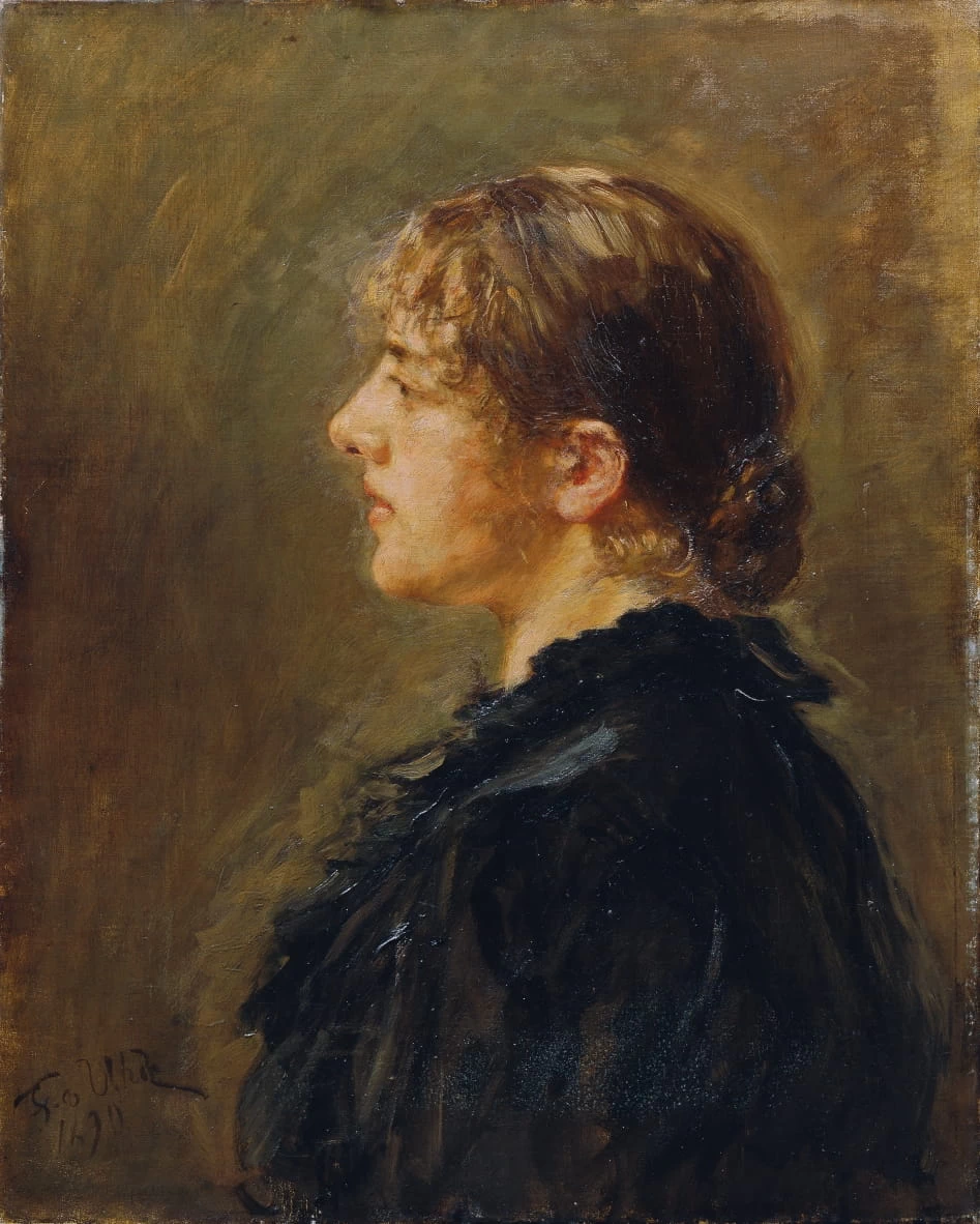 La figlia dell'artista (1890) - Österreichische Galerie Belvedere, Wien